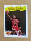 1991-92 NBA Hoops 317 Michael Jordan Milestones card #1 NM-Mt