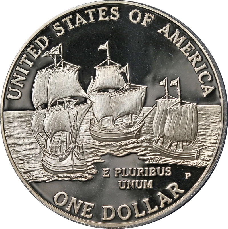 2007-P Jamestown Commemorative Silver Dollar $1 PCGS PR70 DCAM - Image 2 of 4