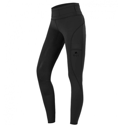 E.L.T Schwarz 40 Reitleggings Damen Full-Grip Hanna FS 2025 Reithose