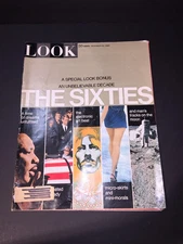 LOOK MAGAZINE DECEMBER 30 1969  Vol 33 #26 MLK Special Edition JFK Moon Skirts