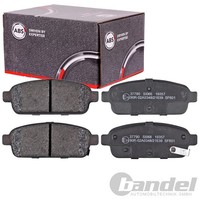 ABS BremsbelÄGe Hinten Passend FüR Chevrolet Aveo Cruze Orlando Trax Volt Opel A