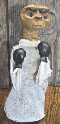 Vintage 1980s E.T. The Extra Terrestrial Boxing Puppet SciFi Alien Classic Movie