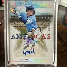 2024 Boys of Summer Curtis Mead America's Best Holo  Auto /25 Tampa Bay Rays