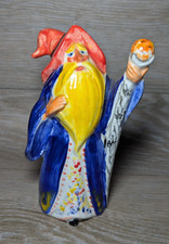 The Wizard Vintage Ceramic Figure Fantasy Mythical Man Ornament Good Condition