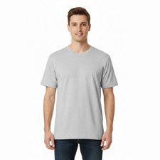 Hanes New Essential-T 5280 Men  s Cotton Crewneck T-Shirt Classic Fit S  5XL