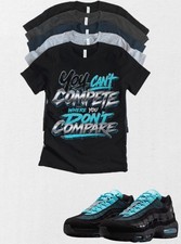 Shirt to match Black Chrome Gamma Blue Max 95 OG Sneaker Retro Can t Compete Tee