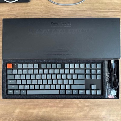Keychron K1 Wireless Mechanical Keyboard Us Layout Red Switch Gray