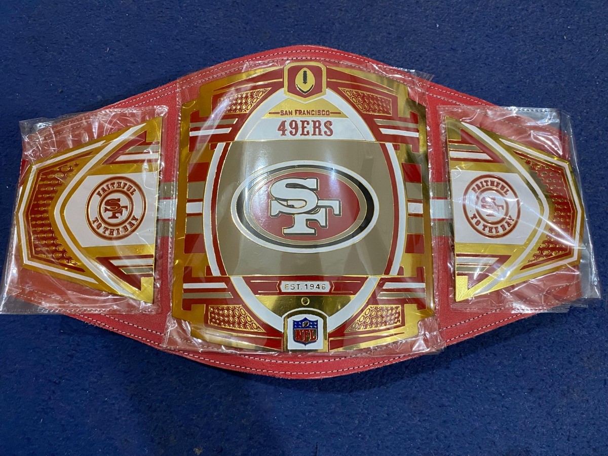 San Francisco 49ers WWE Legacy Title Belt San Francisco 49ers WWE Legacy Title Belt