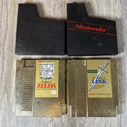 Nintendo NES 2 Spiele The Legend Of Zelda & Zelda II The Adventure Of Link getestet