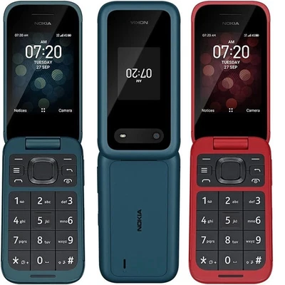 Original Nokia 2780 Flip 4G LTE 512MB 5MP Single SIM 2.7" sealUnlocked phone