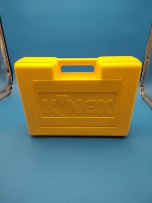 K'NEX 1993 Vintage Yellow Fliptop Storage Carrying Case | eBay