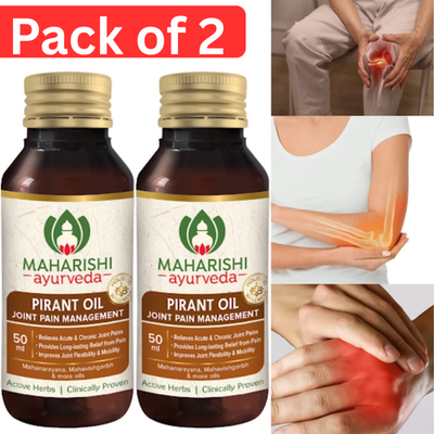 #ad Maharishi Ayurveda PIRANT Oil Use for all types of joint Pain 50 ml pack of 2 $17.10