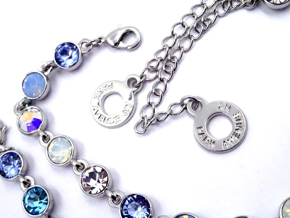 Park Avenue Damen Armband Metall Rhodiniert Swarovski Kristall Trendig & Chic - Bild 4 von 4