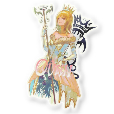 Chess Fantasy Queen   B-Side Label Sticker