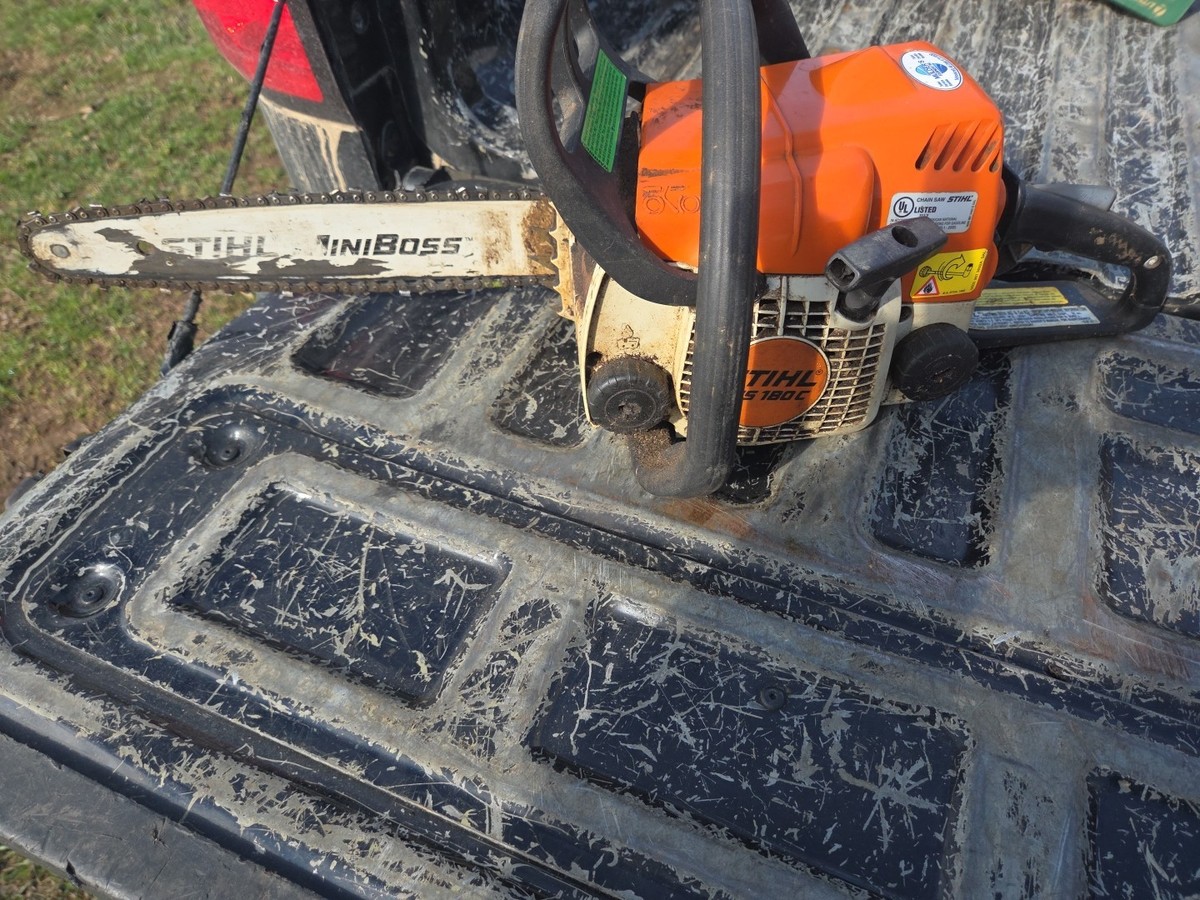 STIHL CHAINSAW, MODEL MS180C | eBay