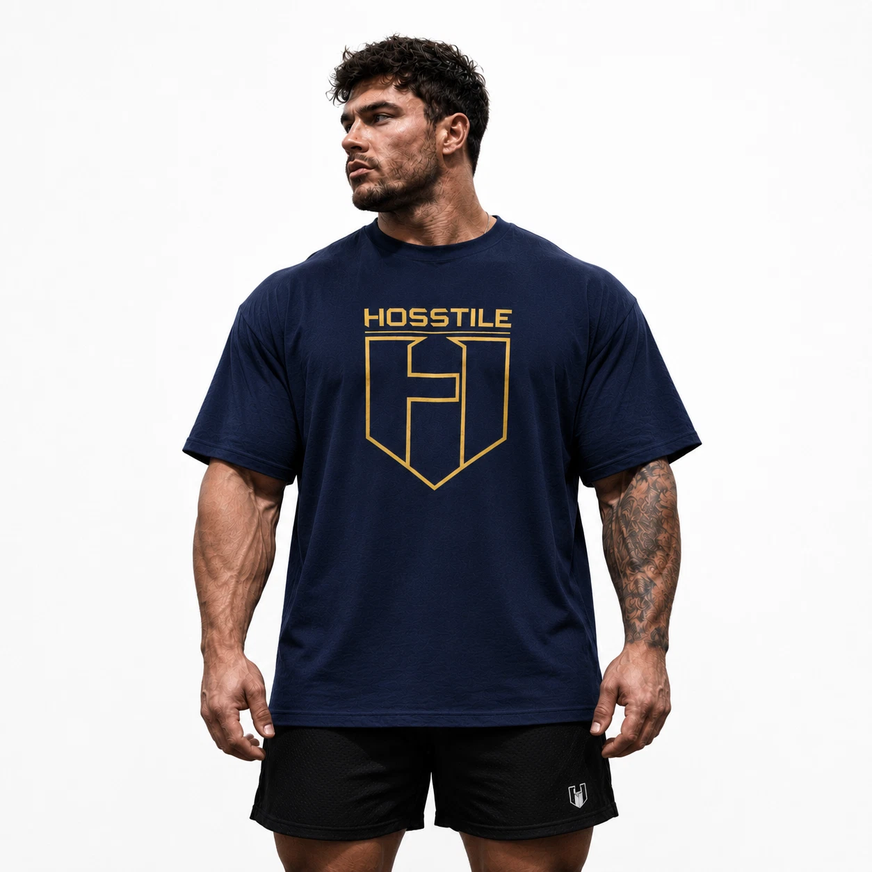 Cotton Men's Printed Oversized Tshirt Crew Neck Short Sleeve Gym Training Tee
Opens in a new window
