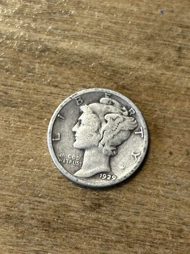 1929S Mercury Dime VG