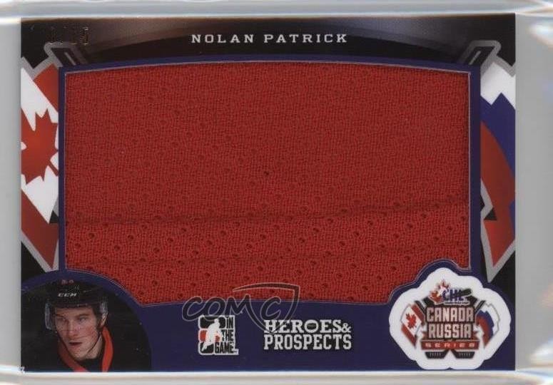 2015-16 Leaf ITG Heroes & Prospects Purple /15 Nolan Patrick #CR-19 1h5