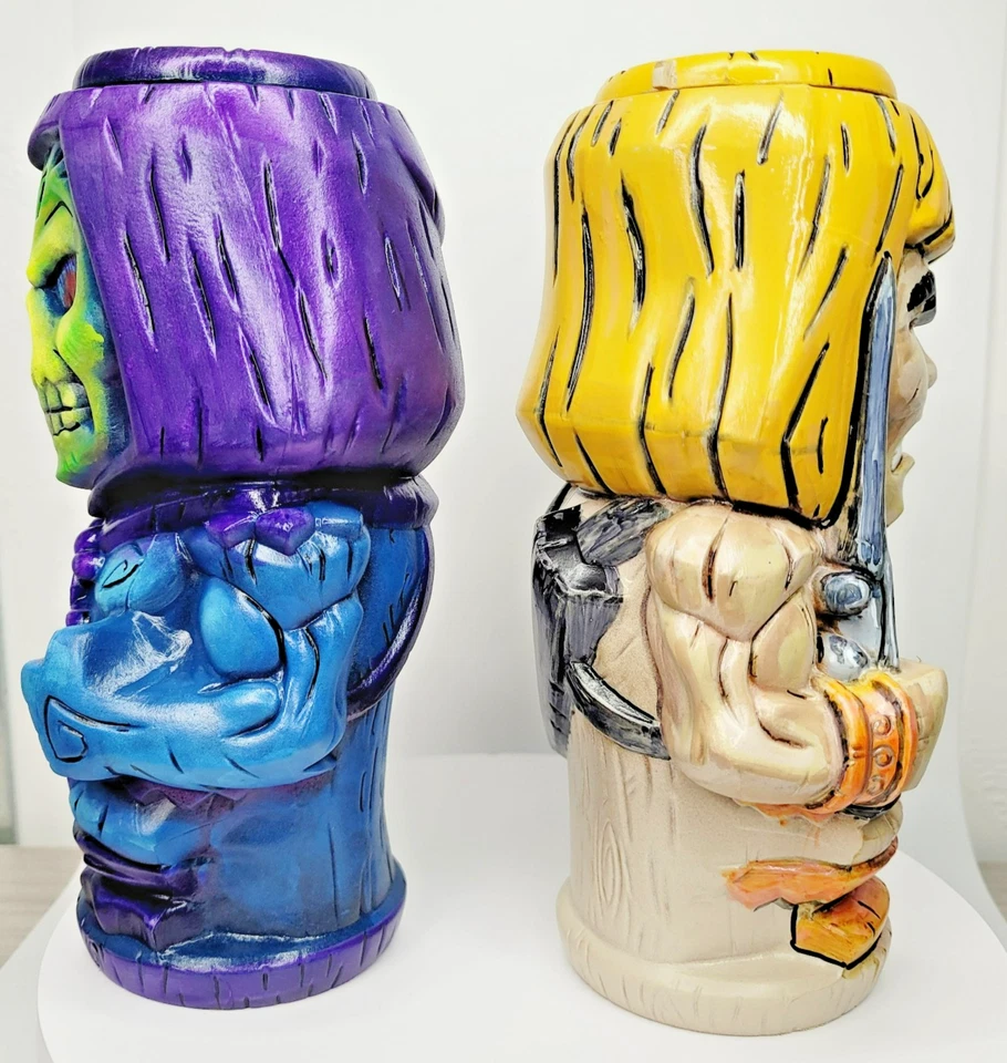 Conjunto de 2 canecas personalizadas Geeki Tikis Master of the Universe Skeletor & He-Man - Imagem 3 de 4