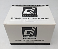 2022 PANINI Donruss Baseball Box 12 Factory Sealed Packs 30 Cards Per Pack