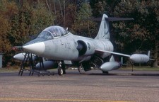 original 35mm Dia Flugzeug Italien AMI Tf104GM mm54237 4-32 Norvenich Okt 00