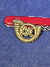 Reproduction Civil War CSA Confederate Infantry Kepi Hat Badge