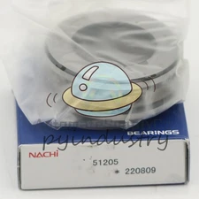 NACHI 51205 Thrust Ball Bearings 25x47x15mm. #