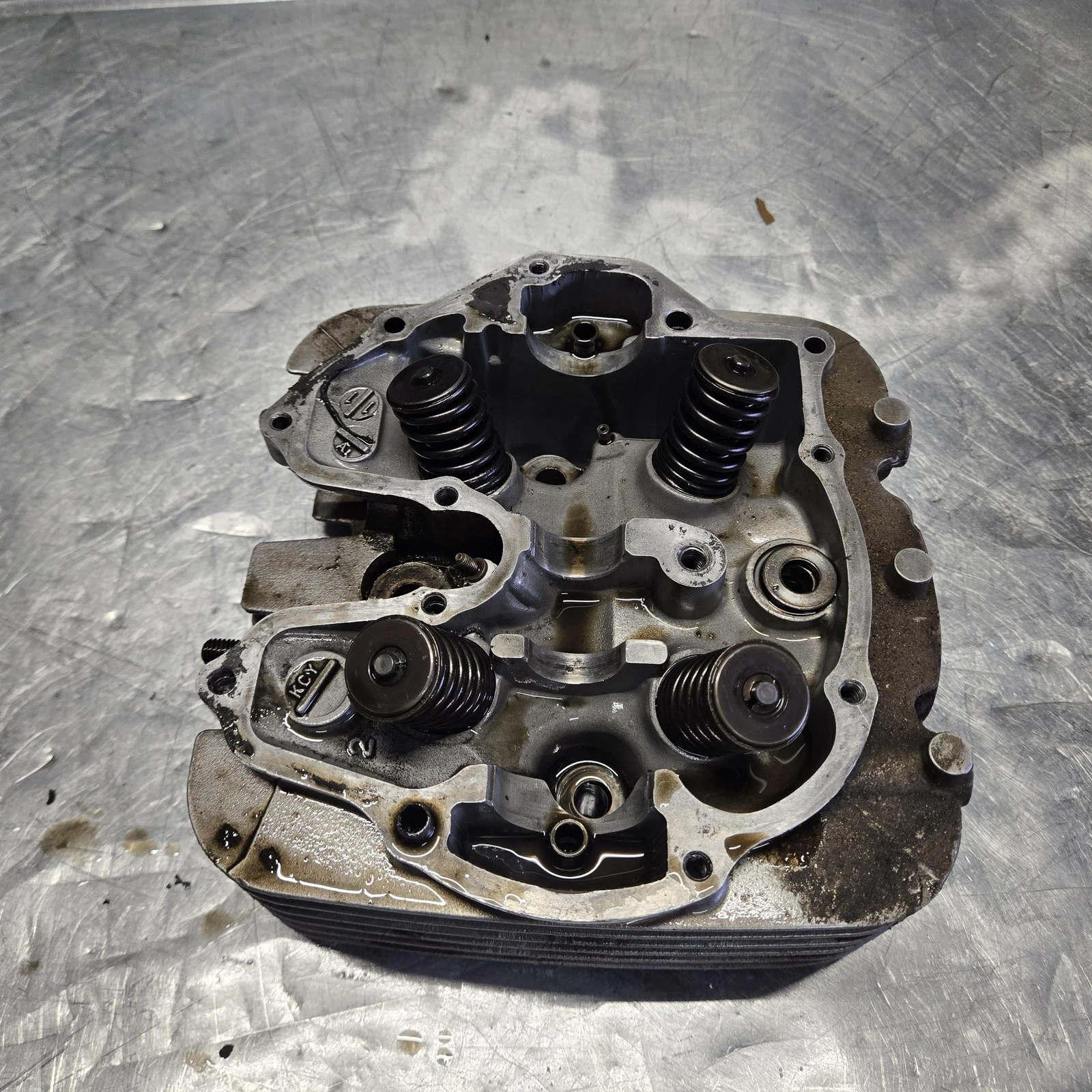 2001 Honda Sportrax 400 Trx400ex 2x4 Engine Top End Cylinder Head