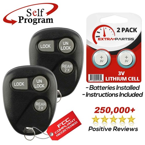 2 For 1997 1998 1999 Chevrolet Suburban 1500 Car Remote Keyless Entry