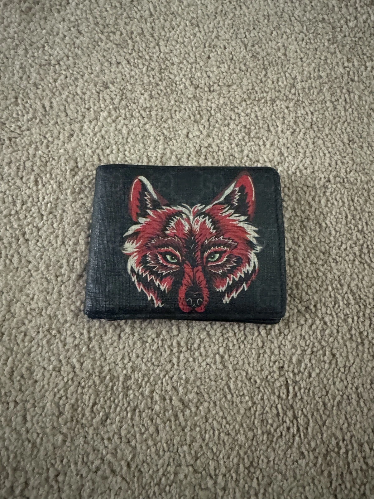 Portefeuille Supreme Wolf Gucci