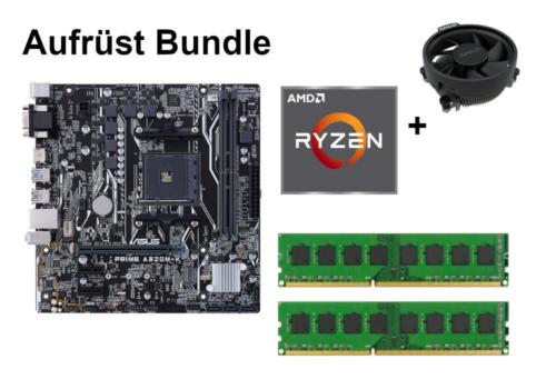 Bundle ASUS Prime A320M-K + AMD RYZEN 3 5 7 CPU + 8GB bis 32GB RAM wählbar - Bild 1 von 14