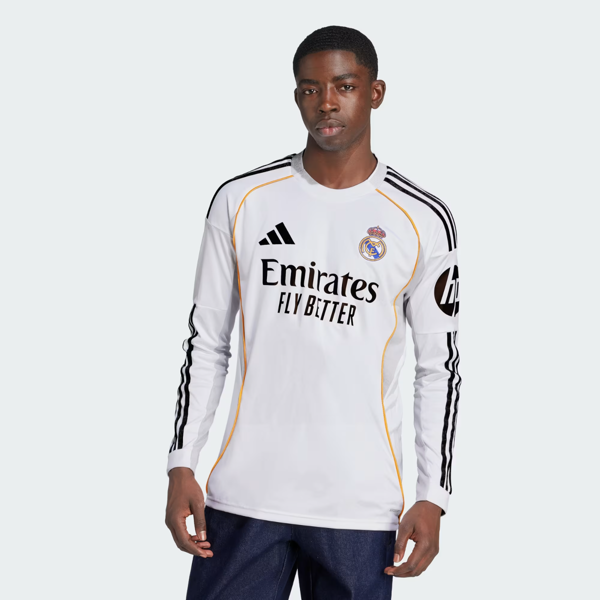 adidas Real Madrid ホワイトシャツ Mens adidas UCL Training Top 25/26 White - Official Real