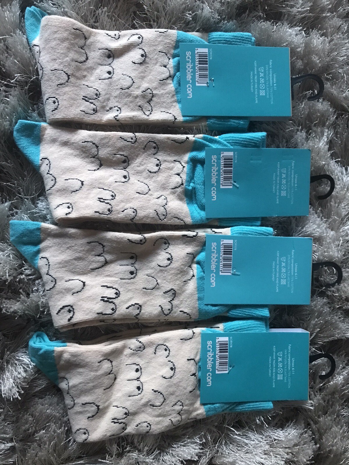 Boobs Rude Novelty Socks Bundle eBay