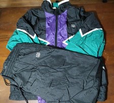 Vintage JC Penny USA Olympics Track Suit Large Pants Windbreaker Jacket