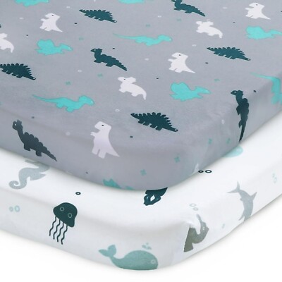 Pack N Play Sheets Ultra Sof Fits Graco Pack N Play Soft&Breathable 2 Pack 39x27