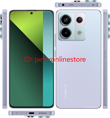 Unlocked Xiaomi Redmi Note 13 Pro 5G 6.67" 200MP 128/256/512GB Android 5100mAh - Picture 7 of 28