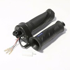 Universal Black Electric Scooter Twist E-Bike Throttle Grip 12V 24V 36V 48V 60V