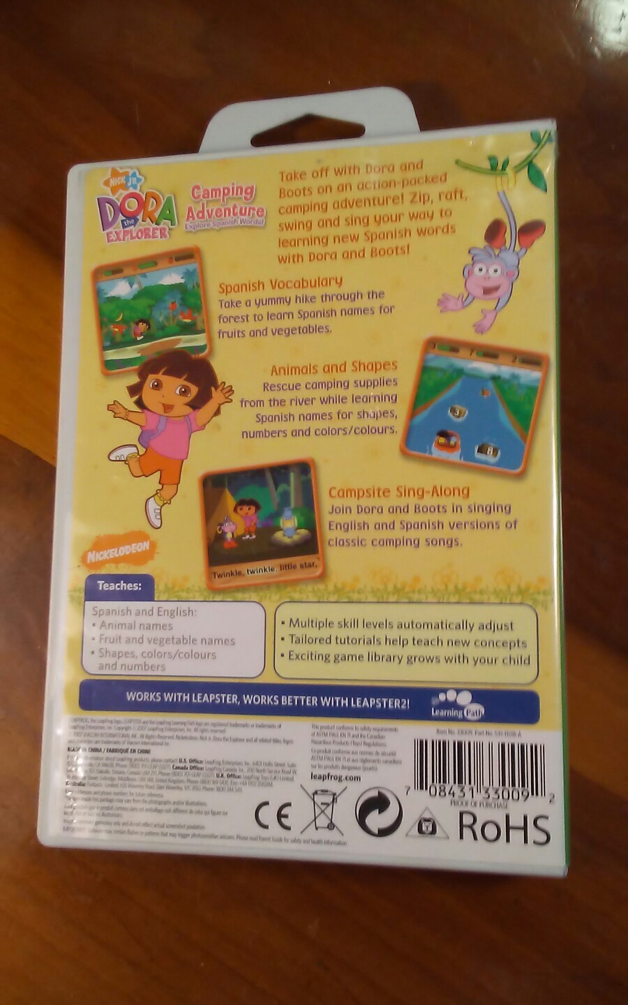 Leap Frog Leapster Nick Jr Dora The Explorer Camping - vrogue.co