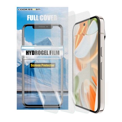 3 Packs Matte Hydrogel Screen Protector For Google Pixel 6-10 Pro XL Anti-Glare