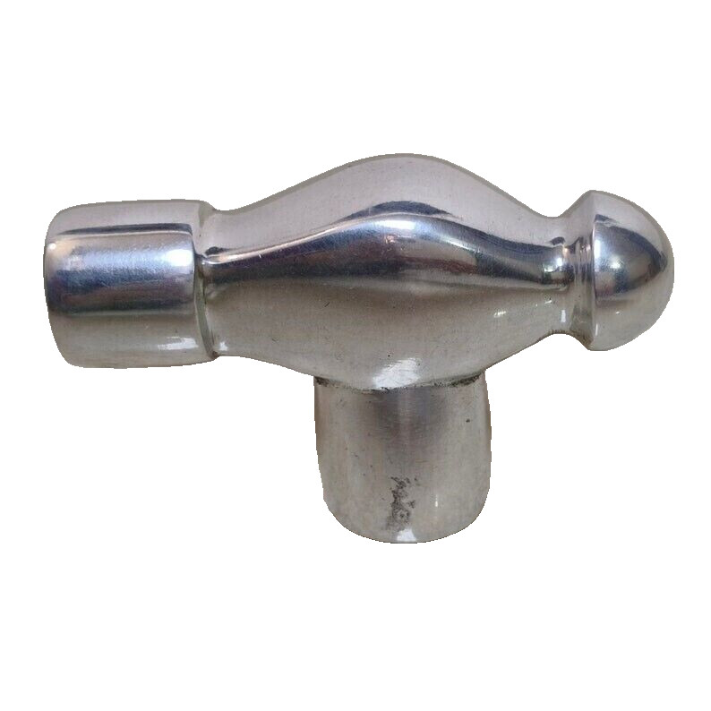 Nautical solid metal hammer Handle for wooden wal… - image 6