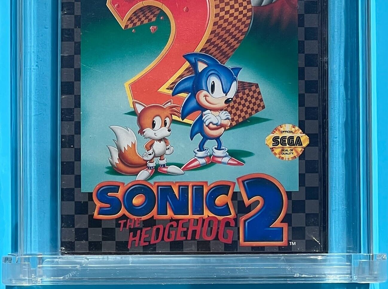 ComicConnect - SONIC THE HEDGEHOG 2(GEN) Video Game - WATA NM-: 9.2