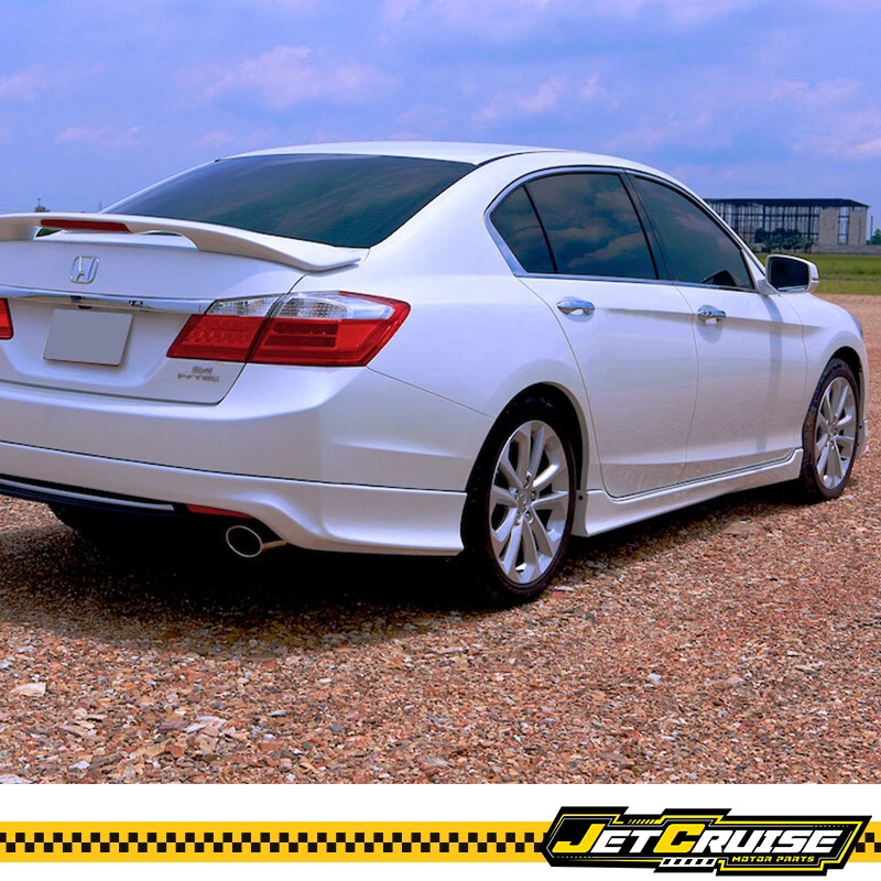 Se adapta a faldones laterales estilo MD 13-17 Honda Accord sedán panel basculante PP sin pintar Foto 2 de 4