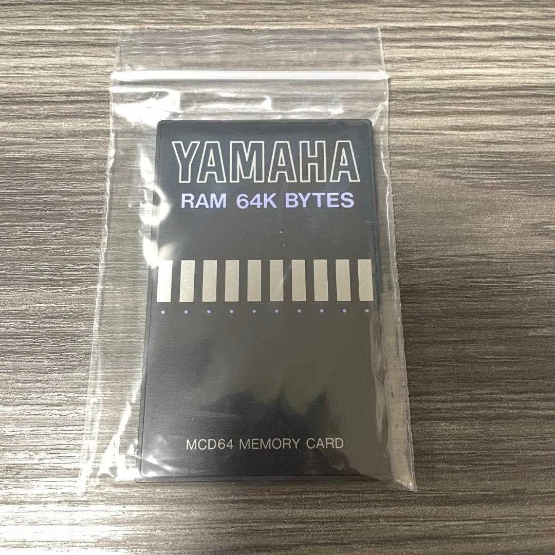 MCD64 MEMORY CARD RAM 64K BYTES ヤマハ