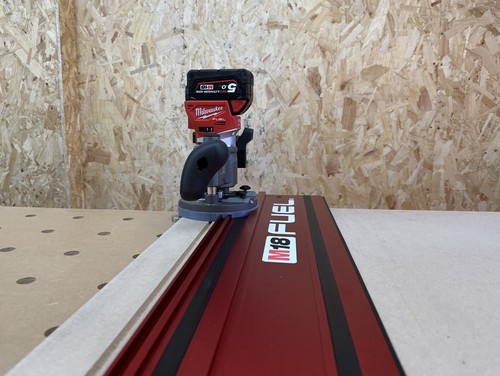 Milwaukee Plunge Router M18FTR M18 Guide Rail Adaptor to Milwaukee Track - Picture 8 of 11