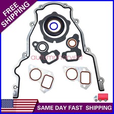 Engine Timing Cover Gasket Set For 4.8l 5.3l 5.7l 6.0l 6.2l Chevy Silverado