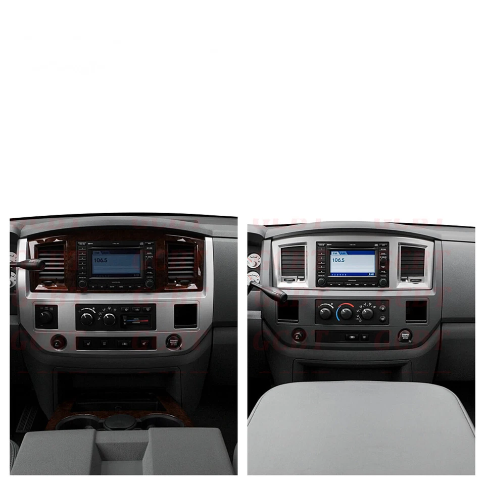 For 2008 2009 Dodge Ram 2500 Radio Apple Carplay Android 13 GPS Navi WiFi BT Foto 2 de 4
