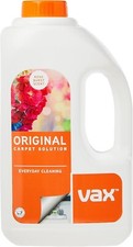 Vax Original Carpet Cleaner Solution Shampoo Rose Burst Scent Cleaning 1.5L & 9.15 per litre