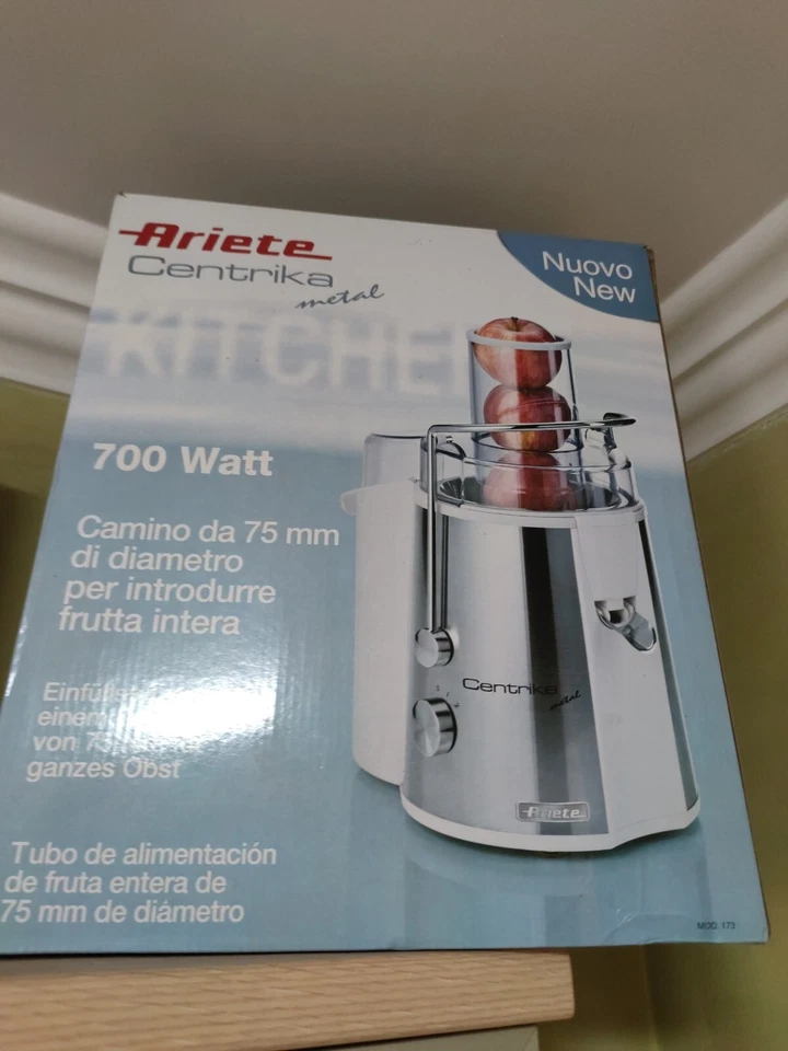 centrifuga Ariete 700 watt estrattore frullatore robot da cucina  - Immagine 2 di 3