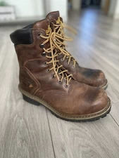 Chippewa 55026  Classic 10 Inch Electrical Steel Toe Lace Up Work  Mens 10,5 XW