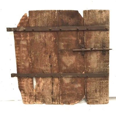 Demi-porte De Séparation XXe – Bois Massif Chêne Et Hêtre – Style Moderne – Doré à L’or Fin
